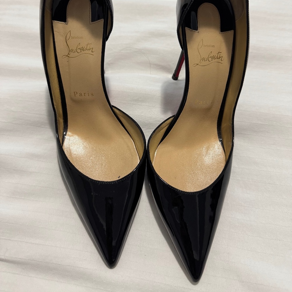 Christian Louboutin Iriza 100mm Black - Size 41.5